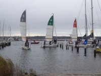 DIe Boote im Hafen